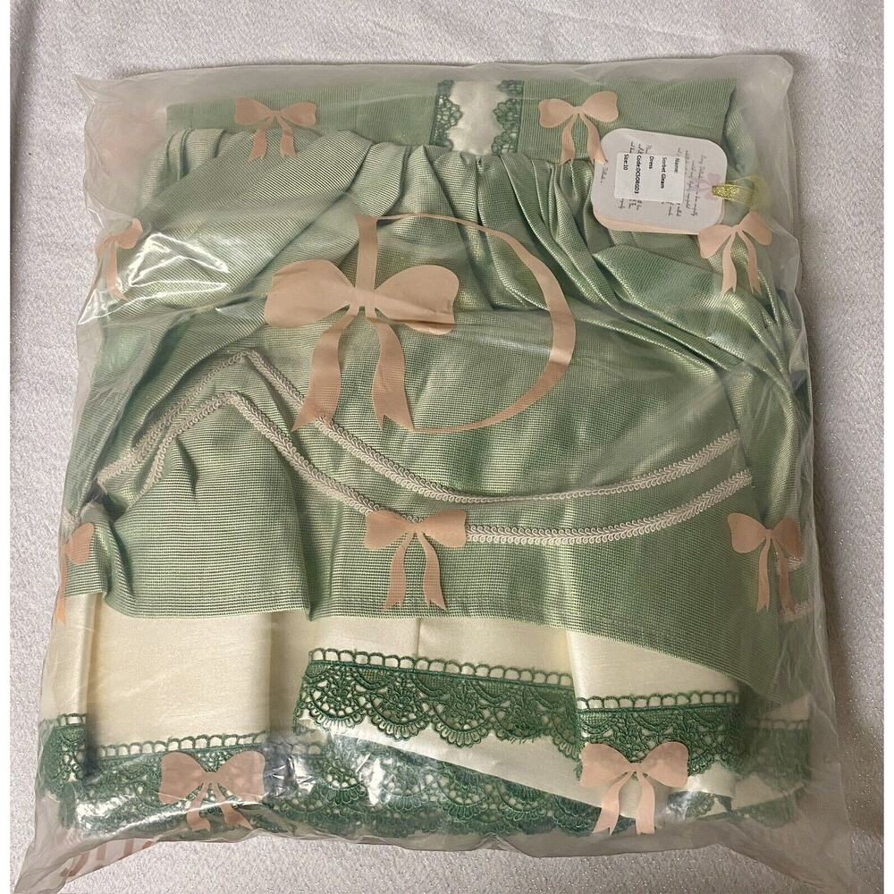 Dollcake Green Ruffle Dress - Picture 3 of 4